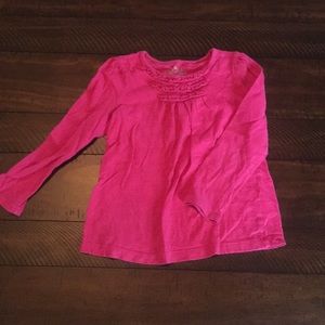 Ruffle long sleeve
